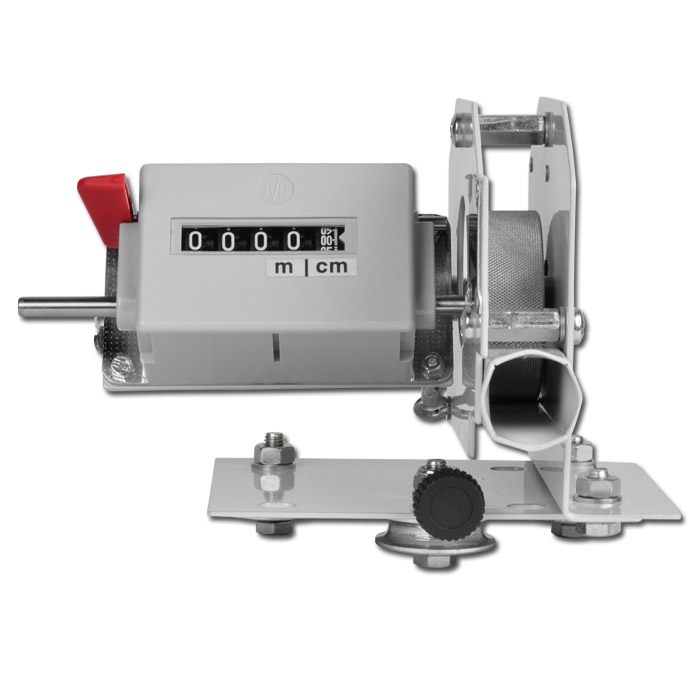 Mechanischer Längenzähler 6-stellig - Rollrad-Zähler Für Textilien