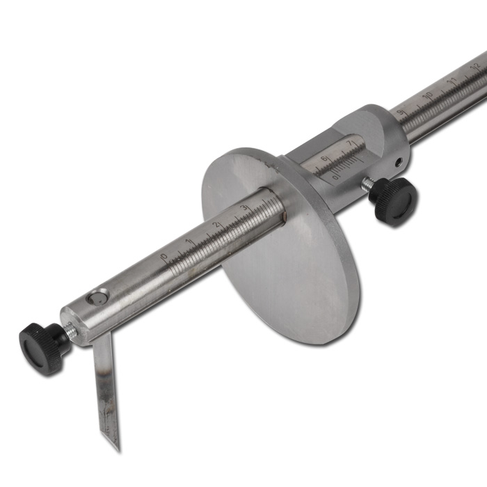 Streichmaß mit runder Messstange - 300mm - "PREISSER"