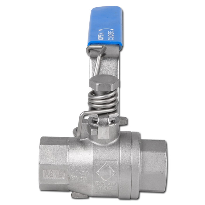 MiJunHD 14mm Edelstahl Kugelhahn - Absperrventil Für Wasser, Gas & Bewässerung