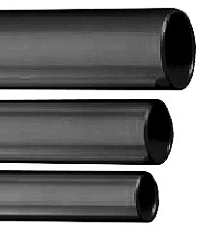 Präzisionsstahlrohr - Stahl schwarz phosphatiert - Rohr-Ø 12 bis 60 mm -  Wandstärke 3 mm - VE 6 m - Preis per m