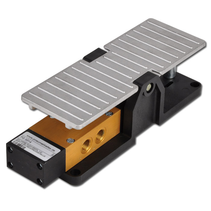G1/4" Pneumatisch Fußventil Pneumatik Ventil Fußpedal Druckluft Fußschalter DHL G1/4" Pneumatisch Fußventil Pneumatik Ventil Fußpedal Druckluft Fußschalter DHL