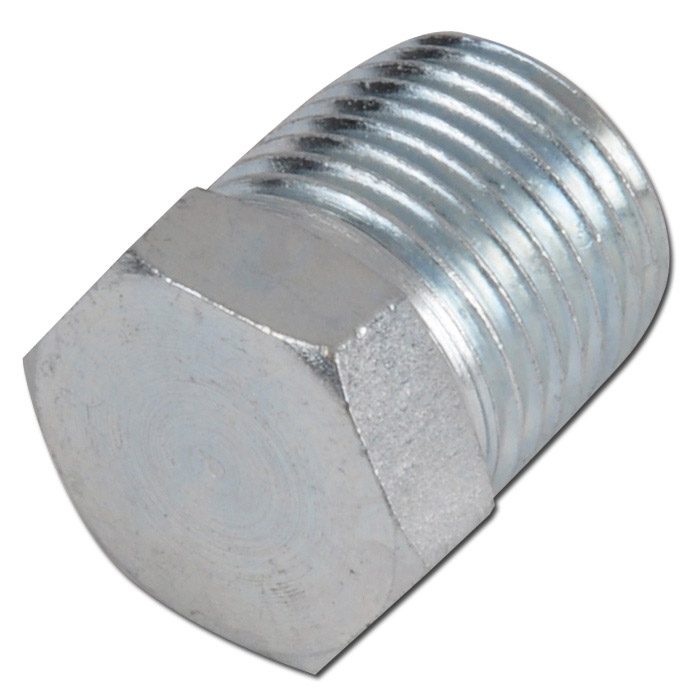 1/8" NPT Stahl Blindstopfen Verschluss Schraube Endstopfen Stopfen 