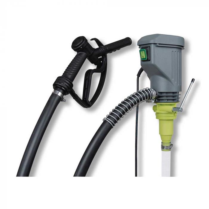 Elektrische Fasspumpe Petro - für 230 V - Förderleistung ca. 40 l/min. -  mit Standard-Zapfpistole