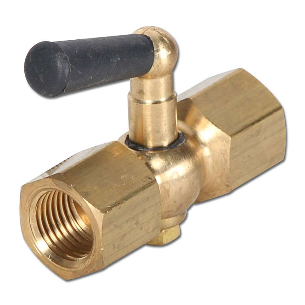 Mini-Kugelhahn Aus Messing, 1/2" NPT Gewinde – Absperrventil Für Luft, Wasser & Gas