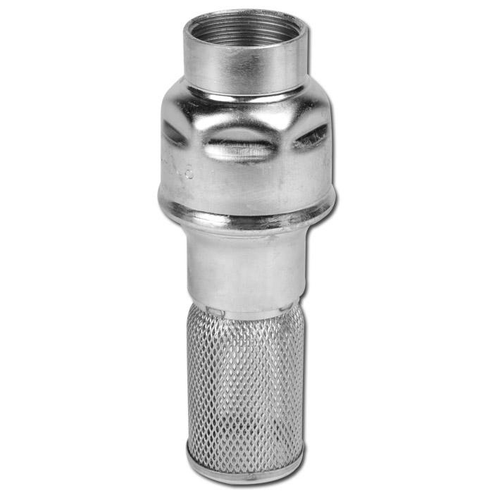 Edelstahl Saugkorb mit Außengewinde für Fußventil 1/2" 2" Rückschlagventil 