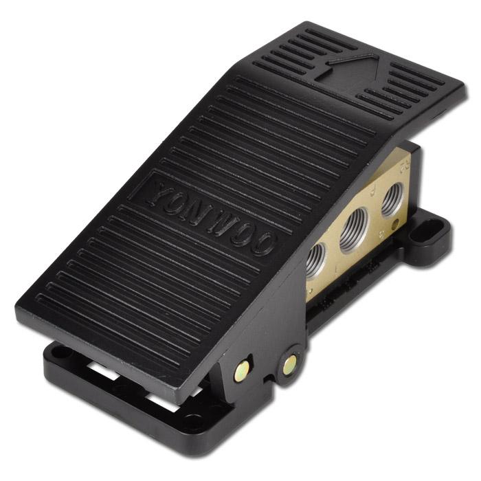 G1/4" Pneumatisch Fußventil Pneumatik Ventil Fußpedal Druckluft Fußschalter DHL G1/4" Pneumatisch Fußventil Pneumatik Ventil Fußpedal Druckluft Fußschalter DHL
