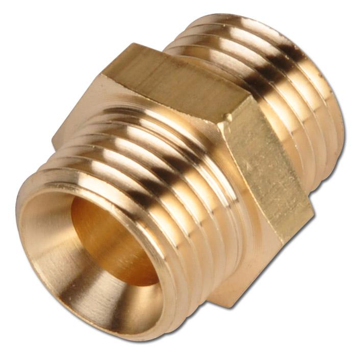 Messing Reduziernippel Reduzierung Adapter Außen & Innengewinde 1/8" 1/4 3/8" 