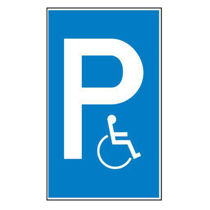 SafetyMarking Parkplatzsschild Behindertenparkplatz Kunststoff .. 41.5138 