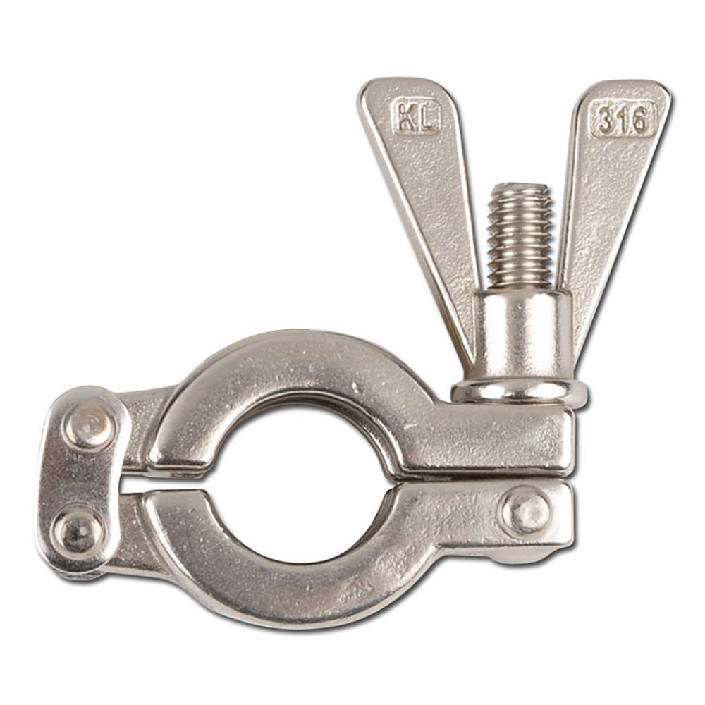 Tri Clamp Clover Edelstahl-Flansch – 2,5 Zoll (77 Mm), SUS 304, Für Sanitärtechnische Anwendungen